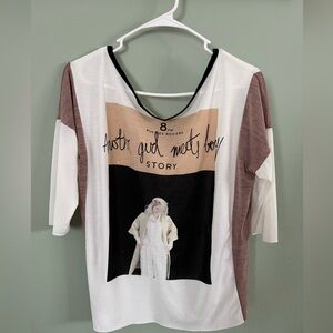 Blusa con estampado